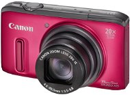 Canon PowerShot SX260 HS red + cover Canon + SDHC card 8GB - Digital Camera