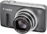 Canon PowerShot SX260 HS grey + cover Canon + SDHC karta 8GB - Digital Camera