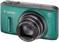 Canon PowerShot SX260 HS green + cover Canon + SDHC karta 8GB - Digital Camera