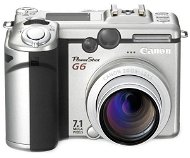Canon PowerShot G6 kompakt 7.1 mil. pixelu - Digitální fotoaparát