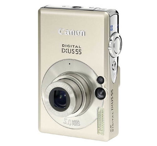 Canon Digital IXUS 55 kompakt 5.0 mil. pixelu - Digital Camera - Main image