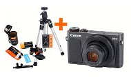 Canon PowerShot G9 X Mark II čierny + Rollei Starter Kit - Digitálny fotoaparát