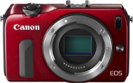  Canon EOS M red + EF-M 18-55 mm IS STM + 90EX flash  - Digital Camera