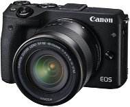 Canon EOS M3 čierny + objektív EF-M 18-55 mm - Digitálny fotoaparát