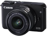 Canon EOS M10 Black + EF-M 15-45mm F3.5 - 6.3 IS STM - Digitális fényképezőgép