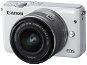 Canon EOS M10 White + EF-M 15-45mm F3.5 - 6.3 IS STM - Digital Camera