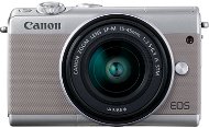 Canon EOS M100 Grey + M15-45mm Silver - Digital Camera