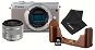 Canon EOS M100 szürke + EF-M 15-45 mm IS STM szürke Value Up Kit - Digitális fényképezőgép