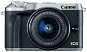 Canon EOS M6 Silver + EF-M 15-45mm - Digital Camera