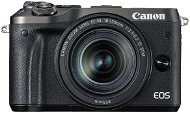 Canon EOS M6 fekete + EF-M 18-150mm - Digitális fényképezőgép