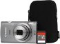 Canon IXUS 165 Silver + 8 GB SD Card + Case - Digital Camera