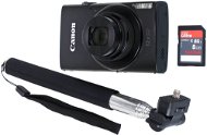Canon IXUS 170 čierny - Selfie kit - Digitálny fotoaparát