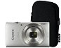 Canon IXUS 185 strieborný Essential Kit - Digitálny fotoaparát