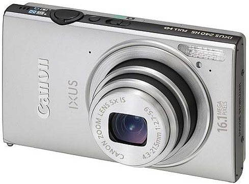 Canon IXUS 240 HS silver Main image Canon IXUS 240 HS silver - Digital Camera - Main image