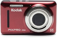 Kodak FriendlyZoom FZ53 piros - Digitális fényképezőgép