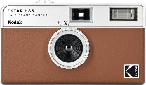 Kodak EKTAR H35 Film Camera Brown - Kamera mit Film - Hauptbild