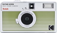 Kodak EKTAR H35N Camera Striped Green - Film Camera