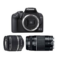 Canon EOS 1000D DOUBLE ZOOM KIT + objektivy 18-55 + 55-200 - DSLR Camera