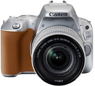 Canon EOS 200D strieborný + 18–55 mm IS STM - Digitálny fotoaparát