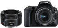 Canon EOS 200D čierny + 18-55 mm IS STM + 50 mm f/1,8 STM - Digitálny fotoaparát