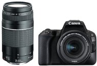 Canon EOS 200D čierny + 18–55 mm DC III + 75–300 mm DC III - Digitálny fotoaparát