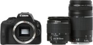 Canon EOS 100D body + EF-S 18-55 mm DC III + 75-300 mm DC III - DSLR Camera
