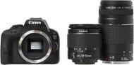 Canon EOS 100D body + objektiv EF-S 18-55mm DC III + objektiv 75-300mm DC III - DSLR Camera