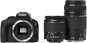 Canon EOS 100D body + objektiv EF-S 18-55mm DC III + objektiv 75-300mm DC III - Digitální zrcadlovka