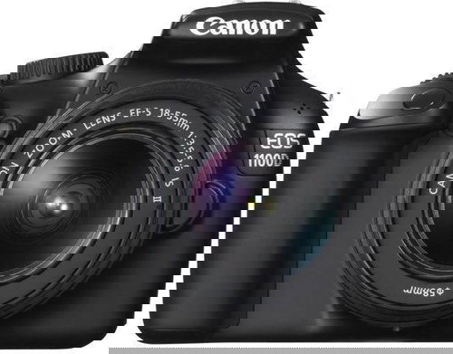 Canon EOS 1100D + EF-S 18-55 mm DC III Main image Canon EOS 1100D + EF-S 18-55 mm DC III - DSLR Camera - Main image