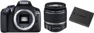 Canon EOS 1300D + EF-S 18-55mm IS II + LP-E10 battery - Digital Camera