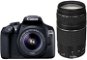 Canon EOS 1300D + 18-55mm DC III + 75-300mm DC III - Digital Camera