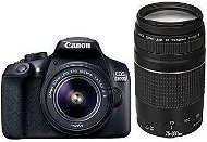 Canon EOS 1300D + 18–55 mm DC III + 75–300 DC III - Digitálny fotoaparát