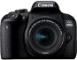Canon EOS 800D Black + 18-55mm IS STM - Digital Camera