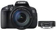 Canon EOS 700D + EF-S 18-135mm IS STM + EF 40mm STM - DSLR Camera