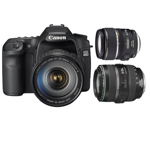 Canon EOS 40D DOUBLE ZOOM KIT  - DSLR Camera - Main image