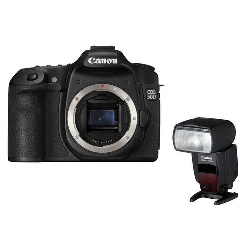 Canon EOS 50D + blesk 580EX II - DSLR Camera - Main image