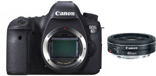 Canon EOS 6D + objektiv EF 40 F2.8 STM  - Digitale Spiegelreflexkamera - Hauptbild