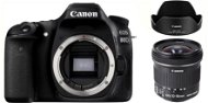 Canon EOS 80D + EF-S 10-18 mm f/4.5-5.6 IS STM + EW-73C - Digitálny fotoaparát