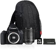 Canon EOS 77D čierny + 18–135 mm IS USM Value Up Kit - Digitálny fotoaparát