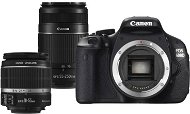  Canon EOS 600D + EF-S 18-55mm IS II Lens + EF-S 55-250 mm IS II  - Digitale Spiegelreflexkamera
