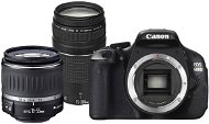 Canon EOS 600D + objektiv EF-S 18-55mm DC III + EF-S 75-300mm DC III (4-5.6) - Digitale Spiegelreflexkamera