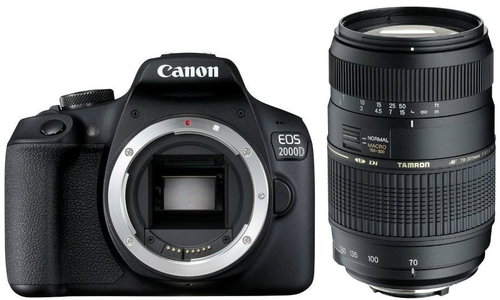 Canon EOS 2000D + TAMRON AF 70-300mm f/4-5.6 Di for Canon LD Macro 1:2 Main image Canon EOS 2000D + TAMRON AF 70-300mm f/4-5.6 Di for Canon LD Macro 1:2 - Digital Camera - Main image