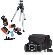 Canon EOS 2000D + 18-55mm IS II Value Up Kit + Rollei Starter Kit - Digitális fényképezőgép