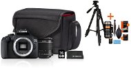Canon EOS 2000D + 18 – 55 mm IS II Value Up Kit + Rollei Foto Starter Kit 2 - Digitálny fotoaparát
