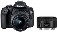 Canon EOS 2000D + EF-S 18-55 mm f/3.5-5.6 IS II + EF 50 mm f/1.8 STM - Digitális fényképezőgép