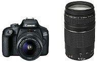 Canon EOS 4000D + 18-55 mm DC III + 75-300 mm DC III - Digitális fényképezőgép