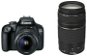 Canon EOS 4000D + 18-55 mm DC III + 75-300 mm DC III - Digitális fényképezőgép