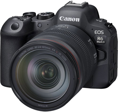 Canon EOS R6 Mark II + RF 24-105 mm f/4 L IS USM Main image Canon EOS R6 Mark II + RF 24-105 mm f/4 L IS USM - Digital Camera - Main image