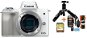 Canon EOS M50 body white + Rollei Premium Starter Kit - Digital Camera