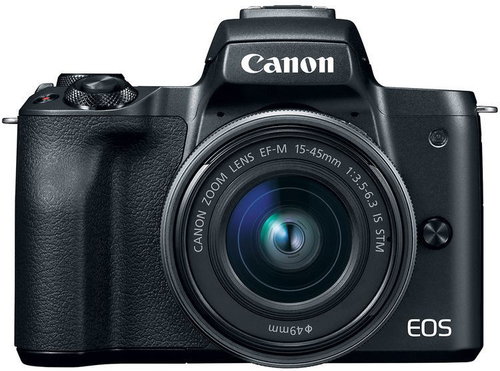 Canon EOS M50 black + EF-M 15-45 mm IS STM - Digital Camera - Main image